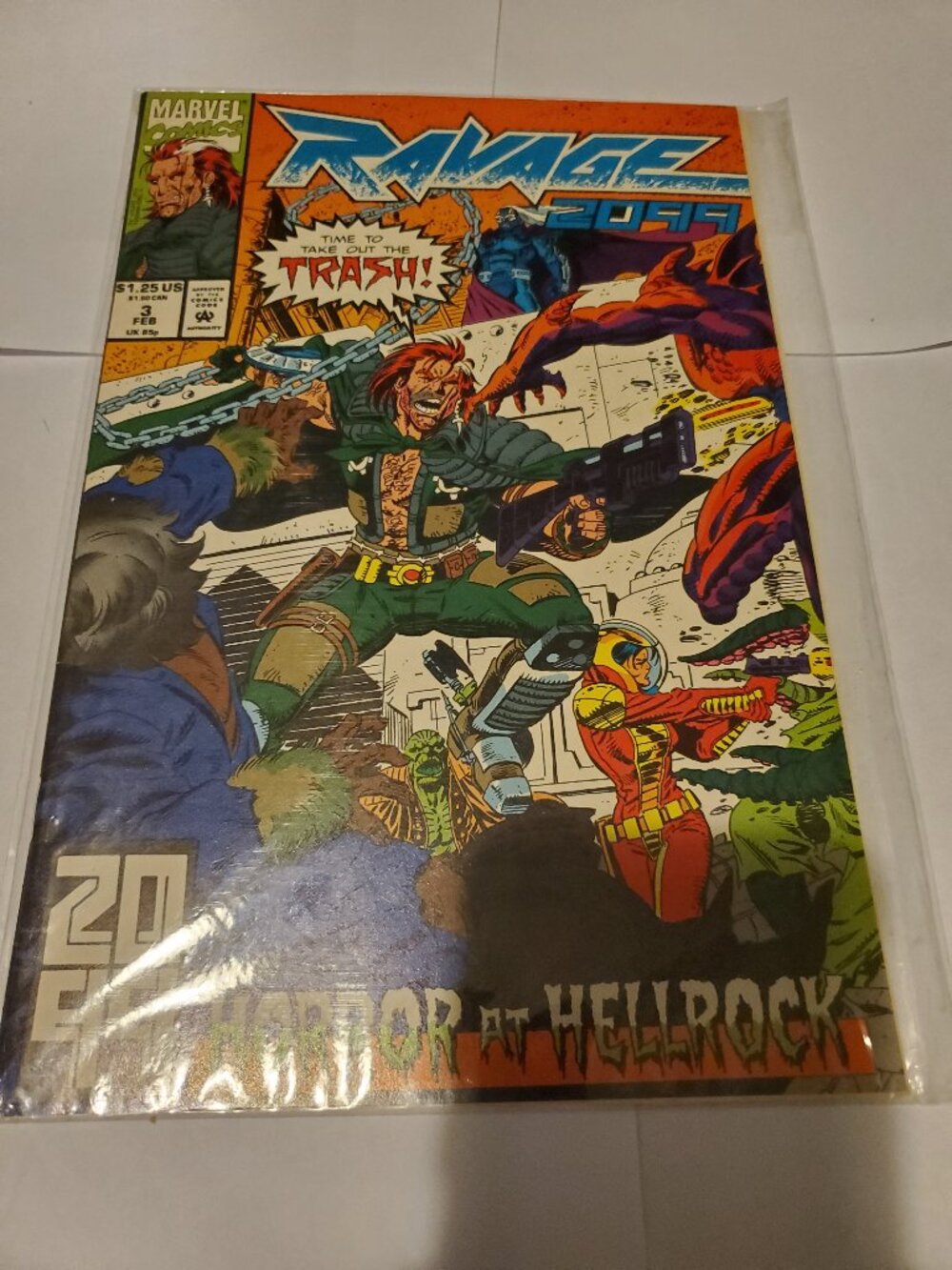 MARVEL COMICS RAVAGE 2099 HORROR AT HELLROCK COMIC BOOK